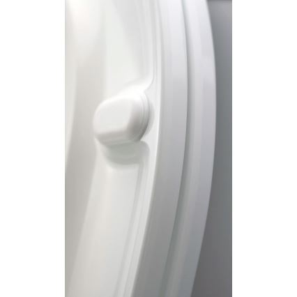 Deante CDJD6RPS - Vaso sanitário de chão JASMIN com assento, em cerâmica branca