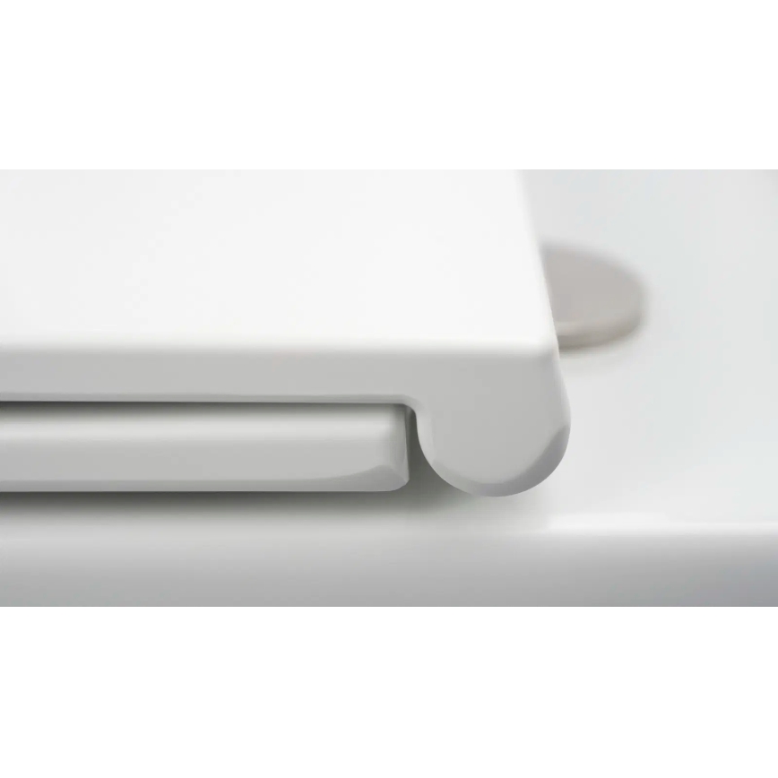 Deante CDJD6RPS - Vaso sanitário de chão JASMIN com assento, em cerâmica branca