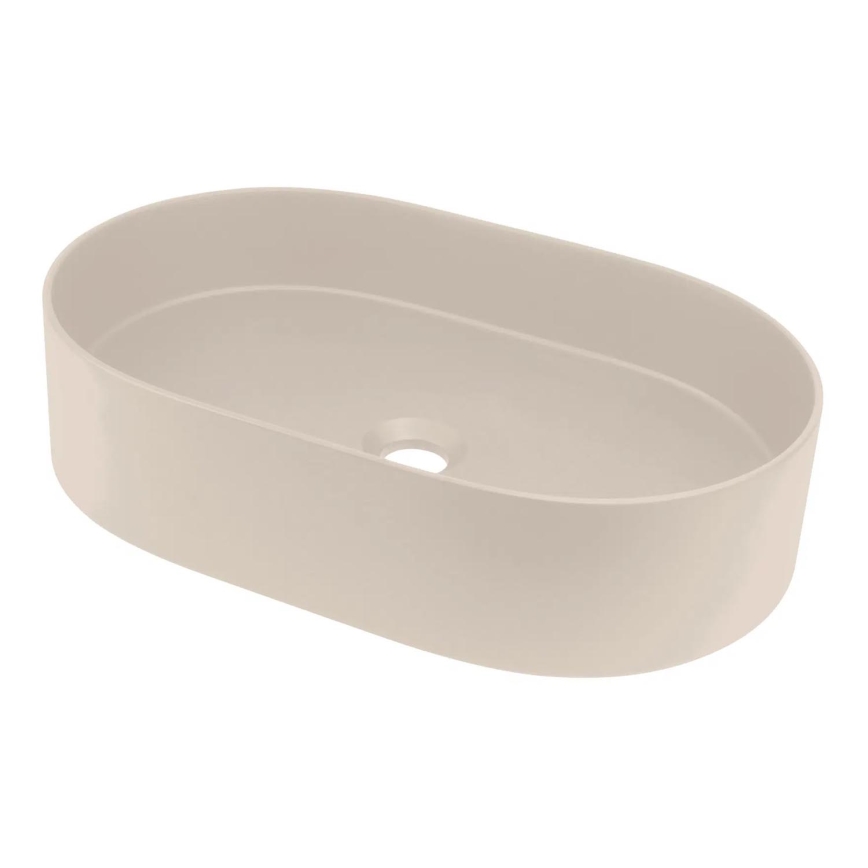 Deante CQS_5U6S - Lavatório de encostar SILIA 35x55 cm granito/bege