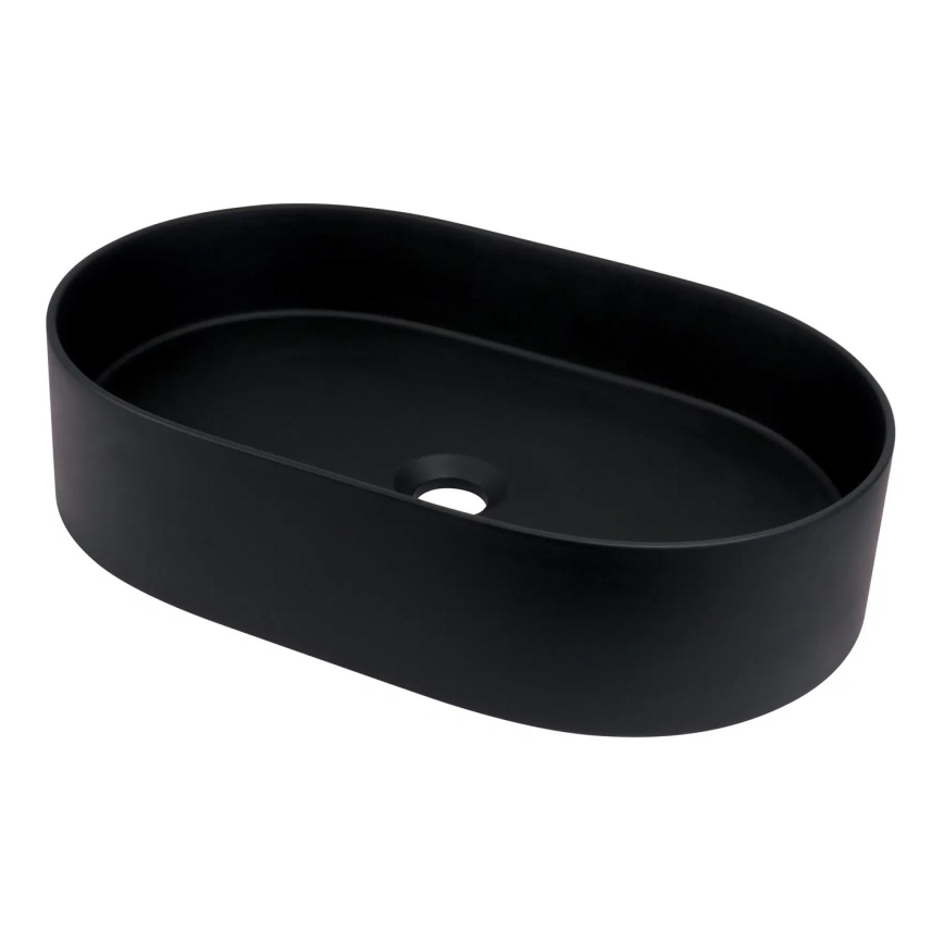 Deante CQS_NU6S - Lavatório de bancada SILIA 35x55 cm granito/preto