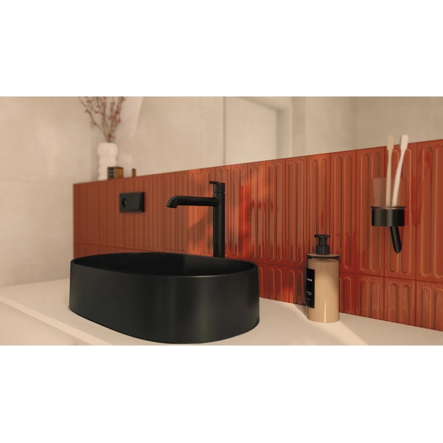 Deante CQS_NU6S - Lavatório de bancada SILIA 35x55 cm granito/preto