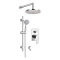 Deante NAC_09GA - Conjunto de duche com misturador de encastre ALPINIA, acabamento cromado brilhante