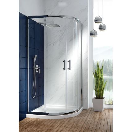 Deante NAC_09LP - Conjunto de duche com misturador encastrado ALPINIA cromo brilhante