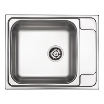 Deante ZEO_011B - Lava-loiça de cozinha SOUL 50x63 cm cetim