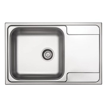 Deante ZEO_011C - Lava-loiça de cozinha SOUL 50x79 cm cetim