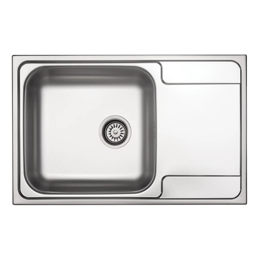 Deante ZEO_011C - Lava-loiça de cozinha SOUL 50x79 cm cetim