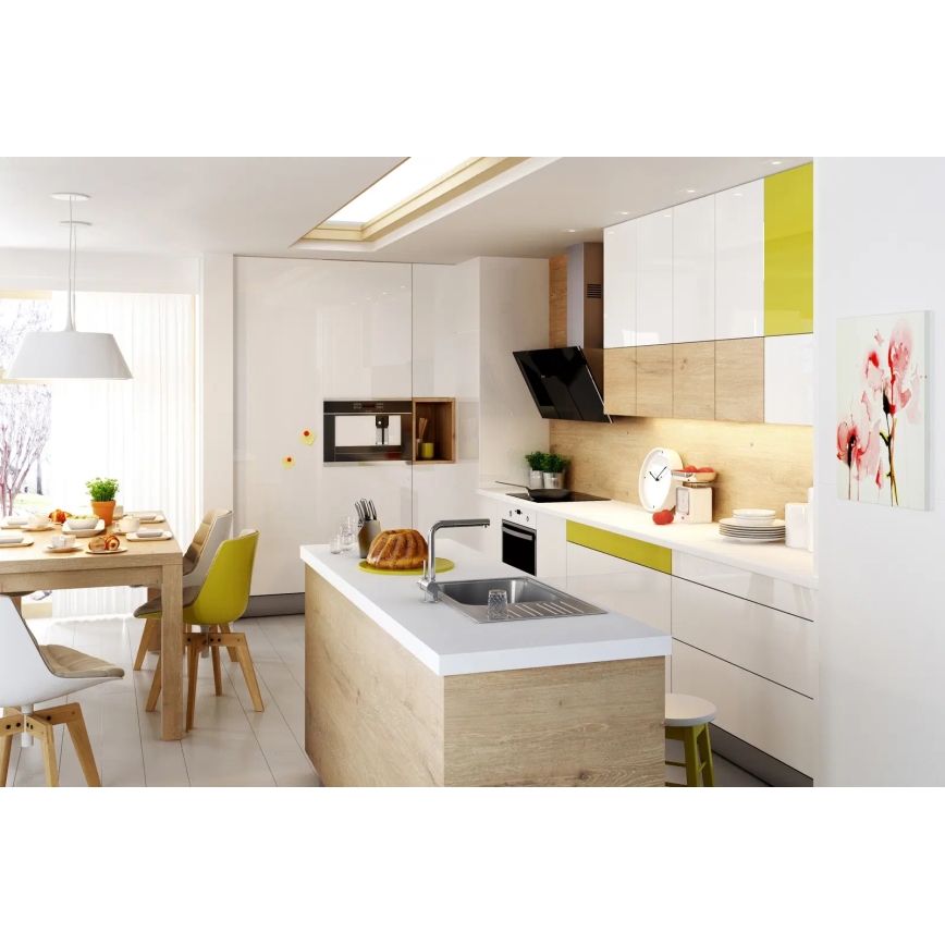 Deante ZEX_0113 - Lava-loiça de cozinha XYLO 43,5x78 cm cetim