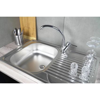 Deante ZM5_3110 - Pia de cozinha TANGO 50x80 cm decorativa