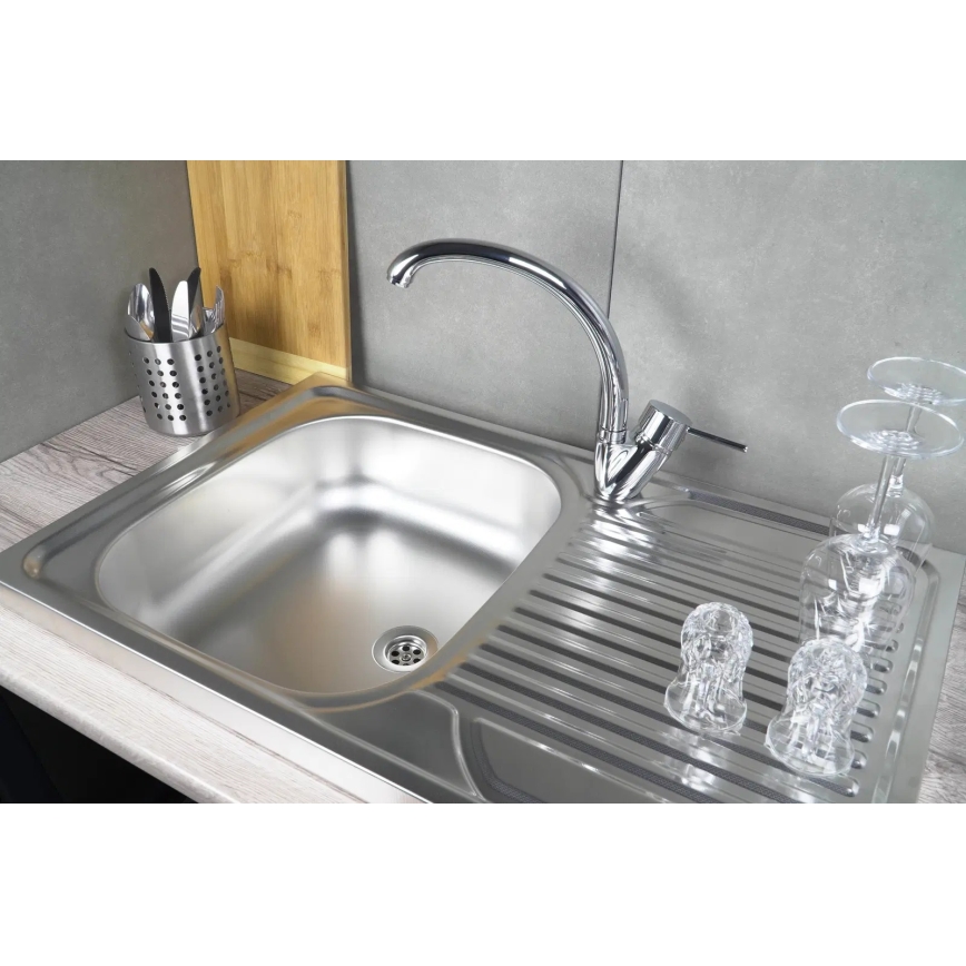 Deante ZM5_3110 - Pia de cozinha TANGO 50x80 cm decorativa