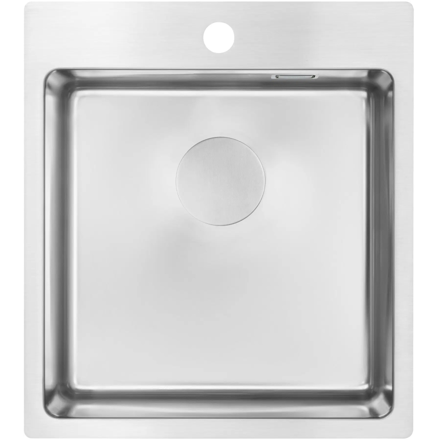 Deante ZPO_010A - Lava-loiça de cozinha OLFATO 50,5x45 cm escovado aço