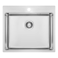 Deante ZPO_010B - Lava-loiça de cozinha OLFATO 50,5x55 cm escovado aço