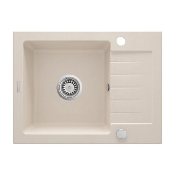 Deante ZQZ_511A - Cuba de cozinha ZORBA 58x44 cm granito/bege