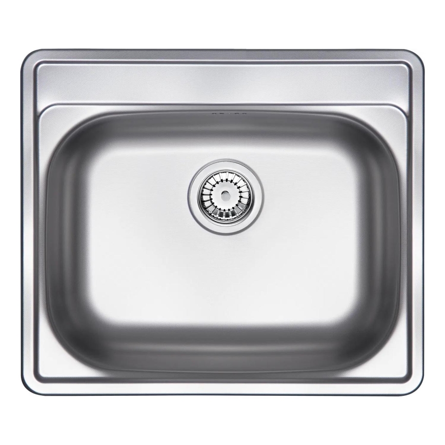 Deante ZYU_0103 - Pia de cozinha SOUL 50x60 cm acetinada