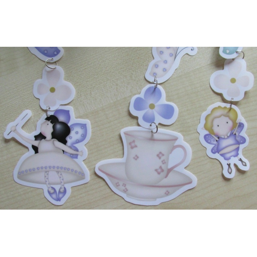 Decofun 70-114 - Abajur infantil para candeeiro infantil HEIRLOOM E27 430x230 mm