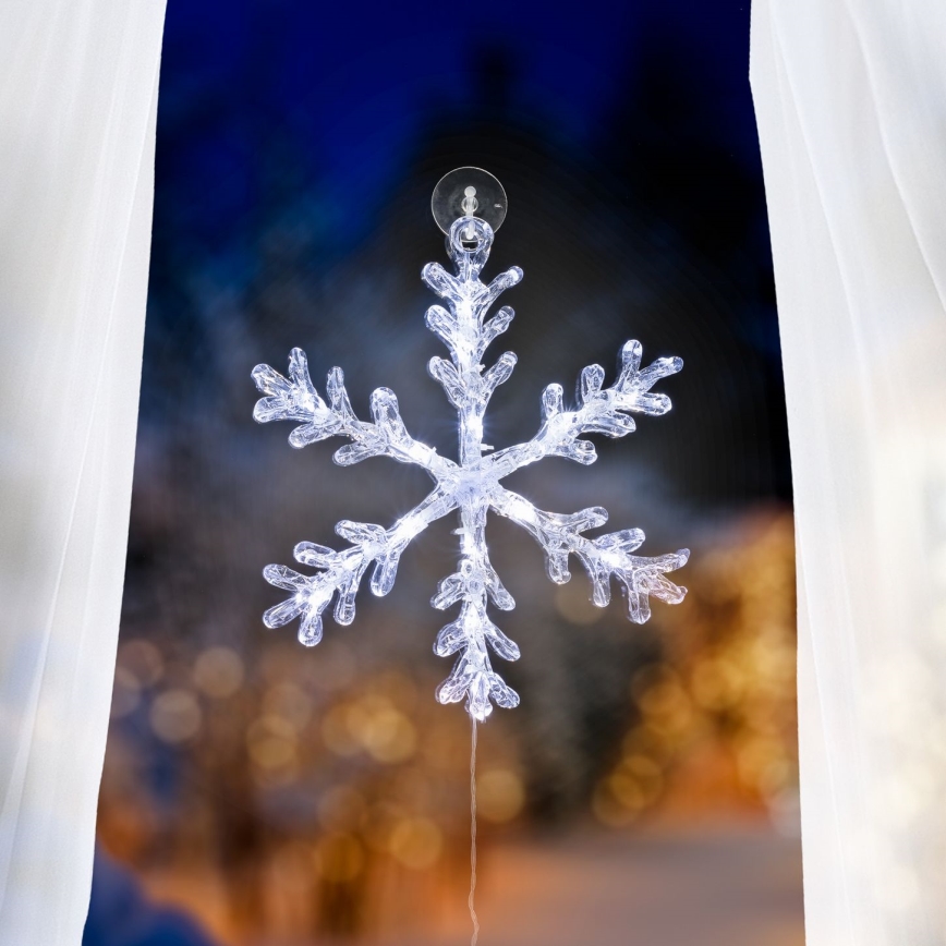 Decoração de janela 8xLED/3xAA