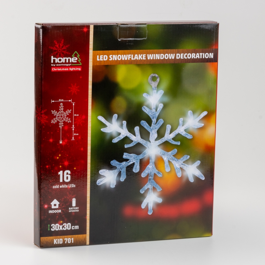 Decoração de janela 8xLED/3xAA