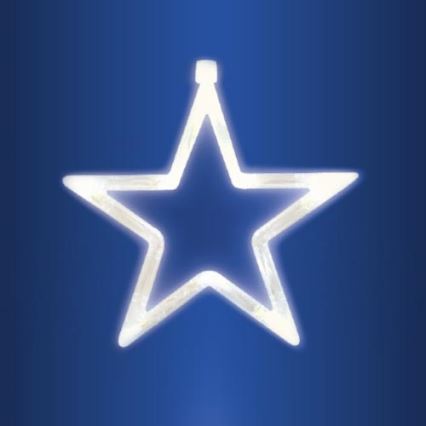 Decoração para janela 8xLED/3xAA