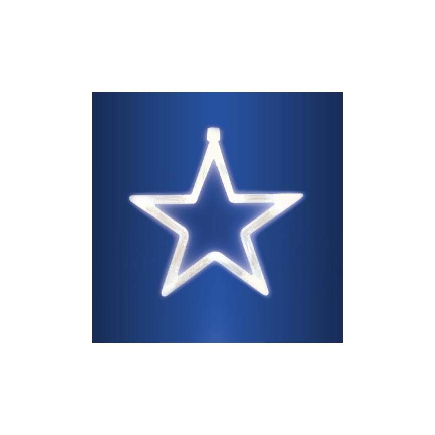 Decoração para janela 8xLED/3xAA