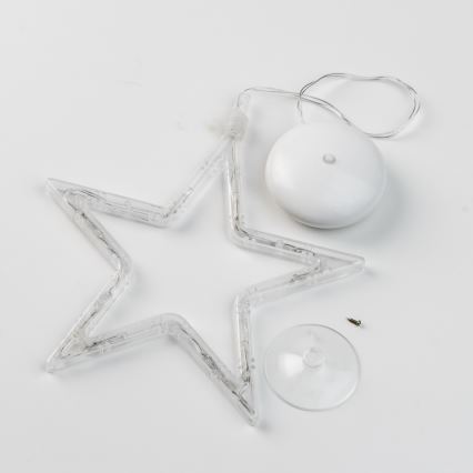 Decoração para janela 8xLED/3xAA