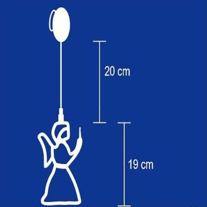 Decoração para janela 8xLED/3xAA