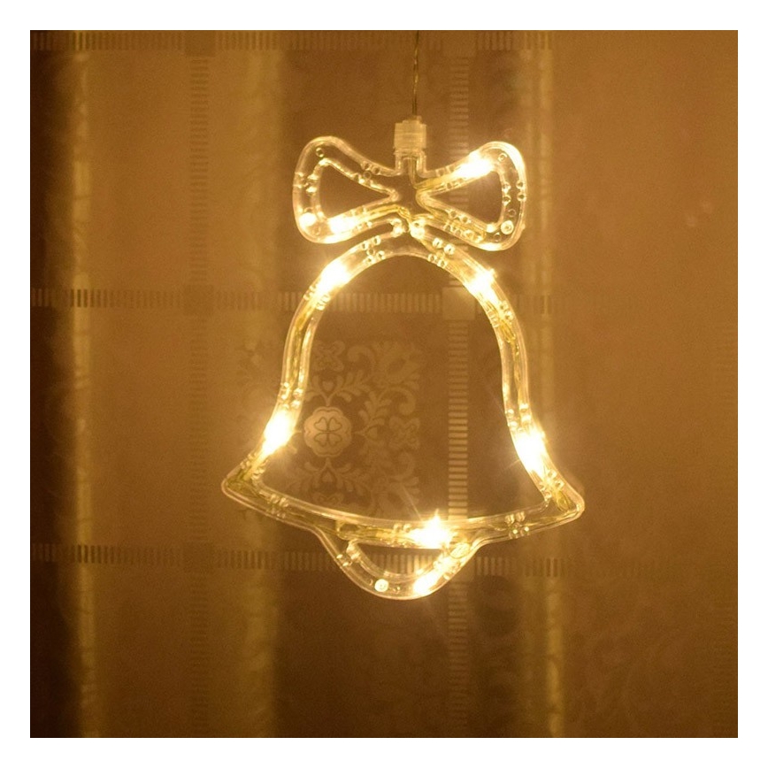 Decoração para janela 8xLED/3xAA