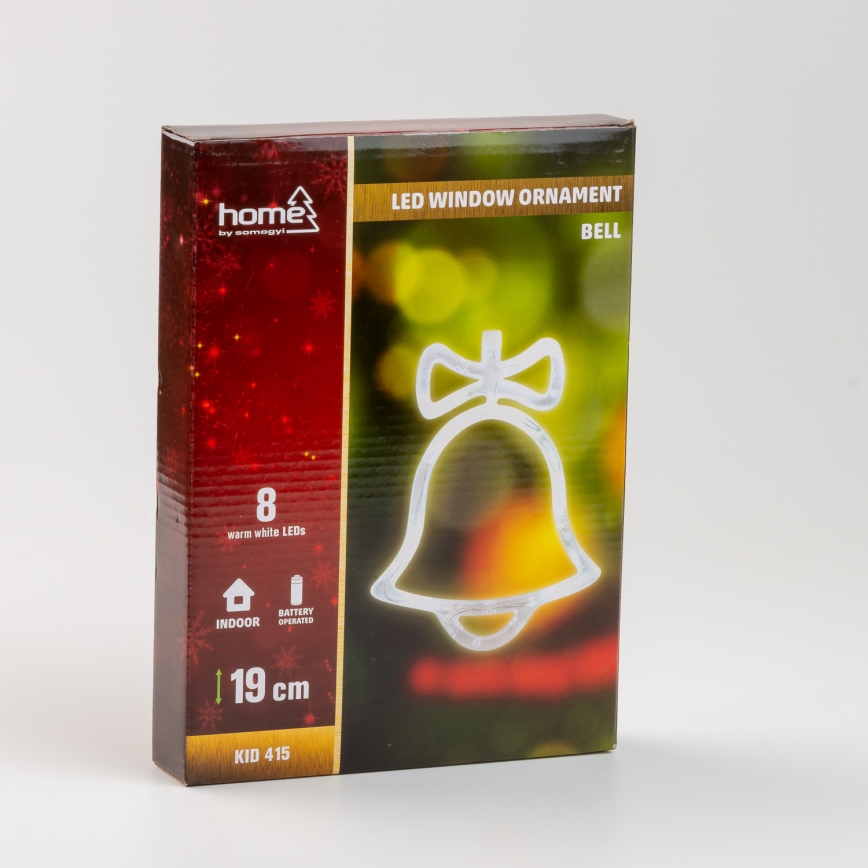 Decoração para janela 8xLED/3xAA