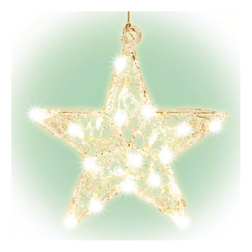 Decoração de janela LED 20xLED/2xAA