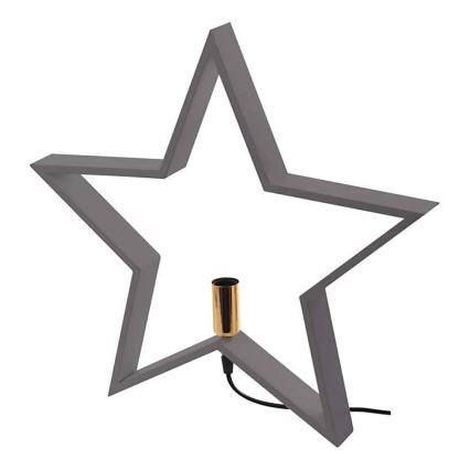 Decoração de Natal 1xE14/230V cinzento