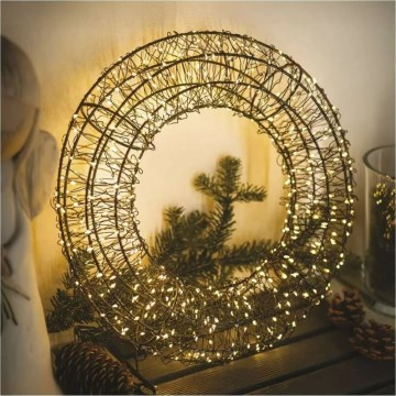 Decoração de Natal em LED, 480 LEDs, 230 V, Ø 38 cm