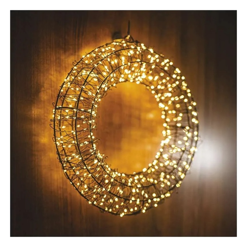 Decoração de Natal em LED, 480 LEDs, 230 V, Ø 38 cm