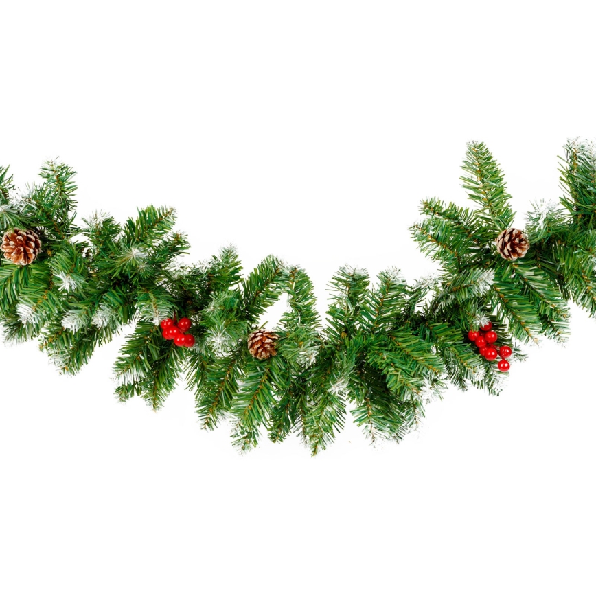 Decoração de Natal GIRLANDA 200 cm de pinheiro