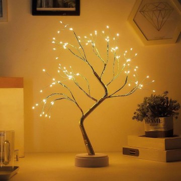 Decoração de Natal LED 102xLED/3xAA branco quente