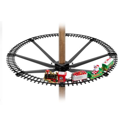 Decoração de Natal LED 10xLED/4xAA comboio