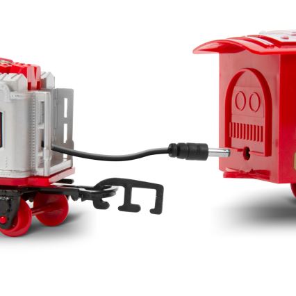 Decoração de Natal LED 10xLED/4xAA comboio