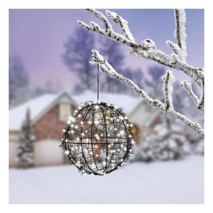 Decoração de Natal LED, 200 LEDs / 230 V, Ø 20 cm