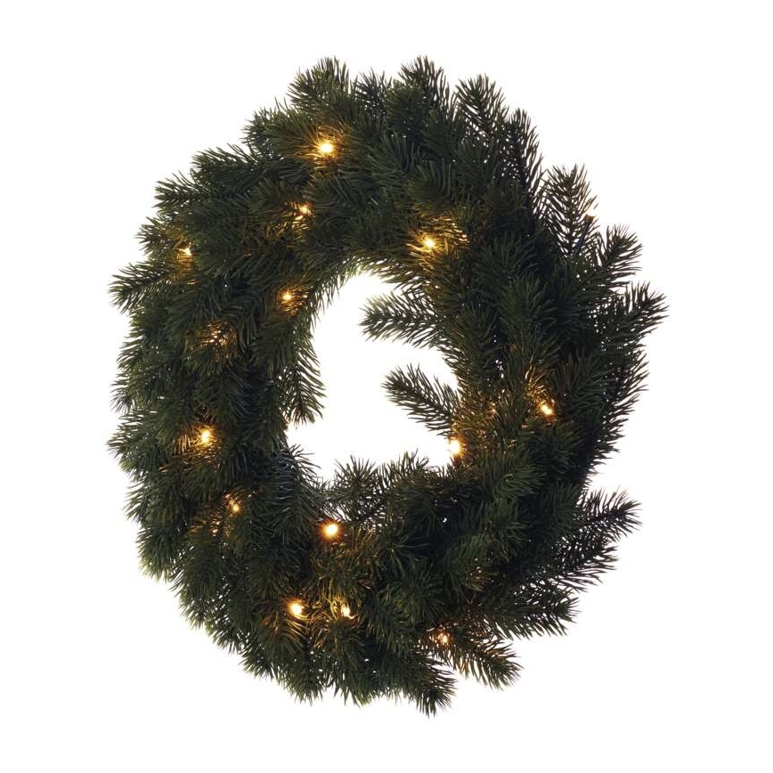 Decoração de Natal LED 20xLED/2xAA d. 40 cm