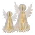 Decoração de Natal LED 20xLED/6xAA anjos