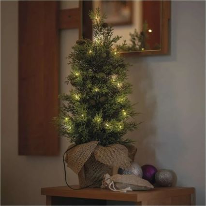 Decoração de Natal LED 30xLED/3xAA IP44
