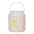 Decoração de Natal LED, 3x AAA, branca