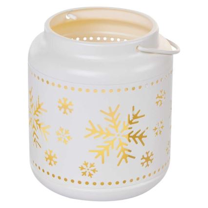 Decoração de Natal LED, 3x AAA, branca