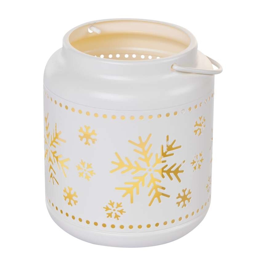 Decoração de Natal LED, 3x AAA, branca