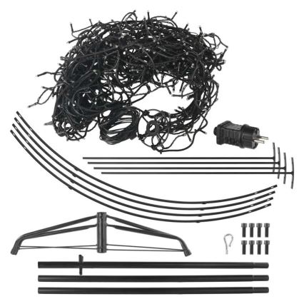 Decoração de Natal LED 480xLED/230V IP44 180 cm