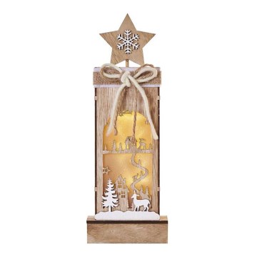 Decoração de Natal LED 5xLED/2xAA estrela