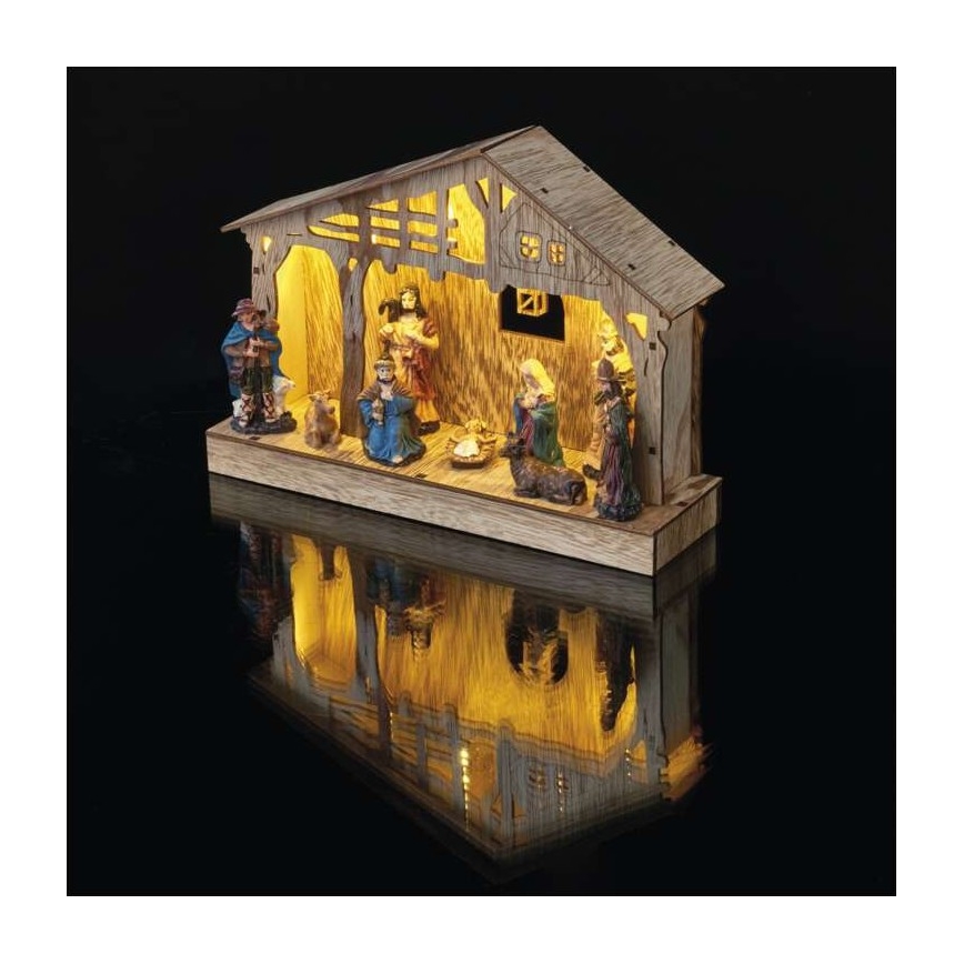 Decoração de Natal LED 5xLED/3xAA