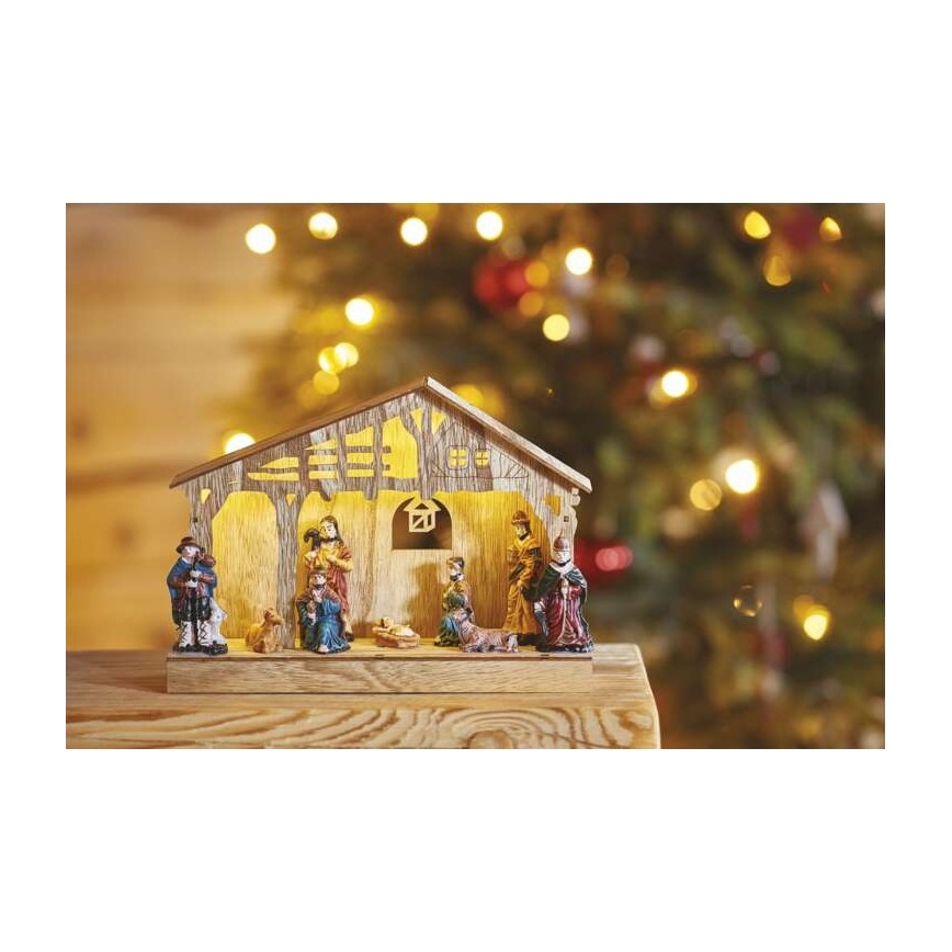 Decoração de Natal LED 5xLED/3xAA