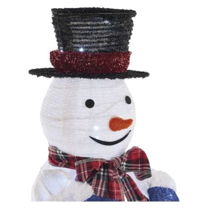 Decoração de Natal LED 60xLED 60 cm IP44 branco frio