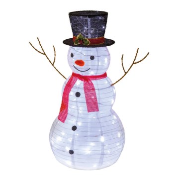 Decoração de Natal LED LED/1,4W/230V 60 cm IP44 boneco de neve