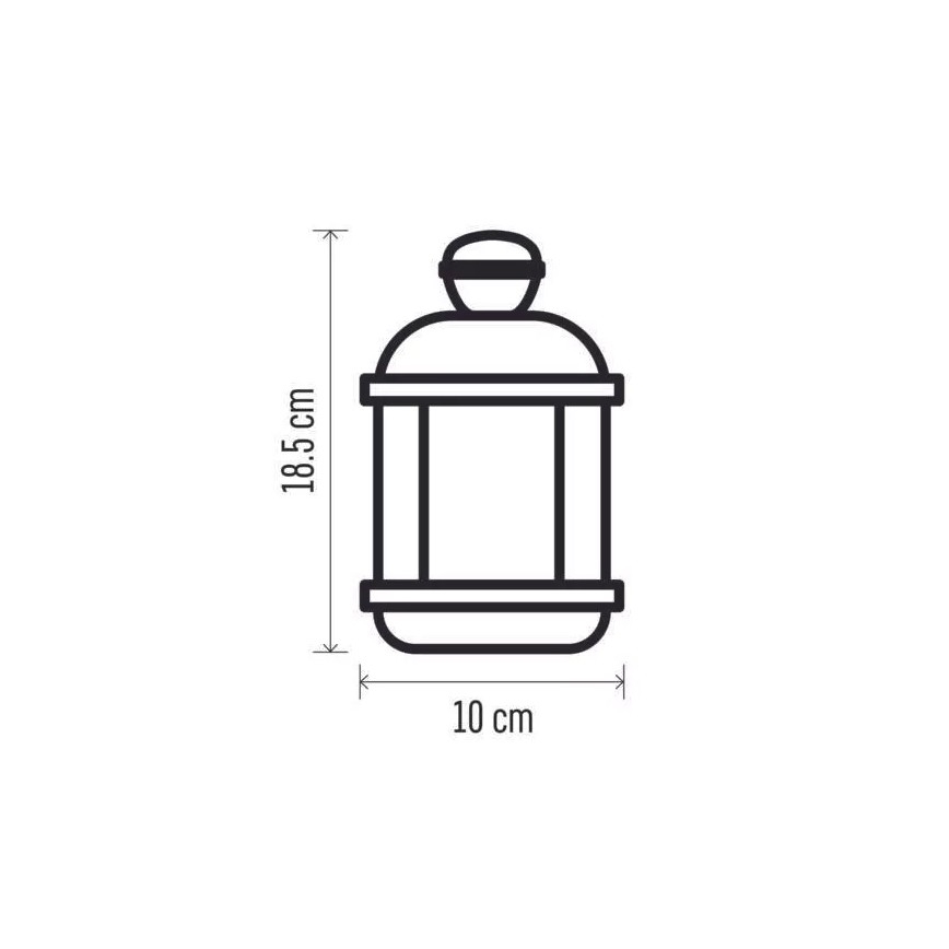 Decoração de Natal LED LED/1xCR2032 branco quente