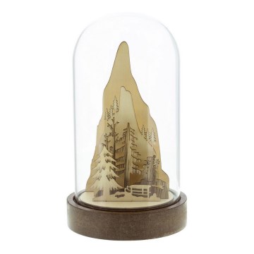 Decoração de Natal LED LED/2xAA branco quente