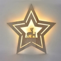 Decoração de Natal LED LED/2xAA estrela